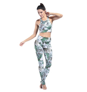 REXCHI Floral yoga set