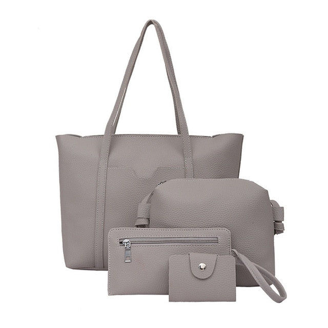 Set of shoulder bags in Grey